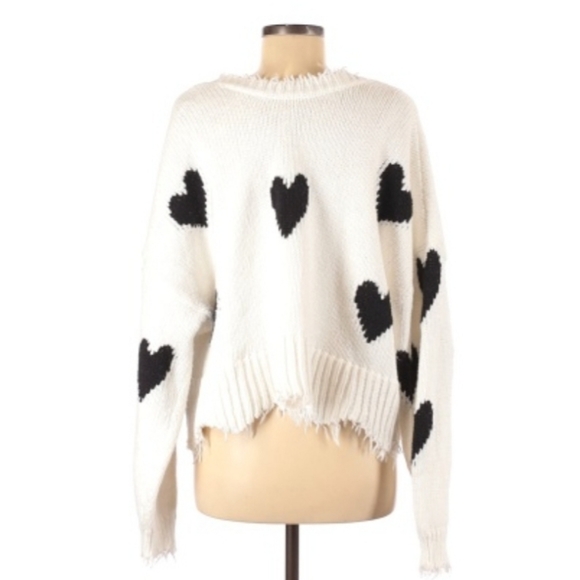 Wildfox Hearts Sweater NWT - Picture 2 of 4